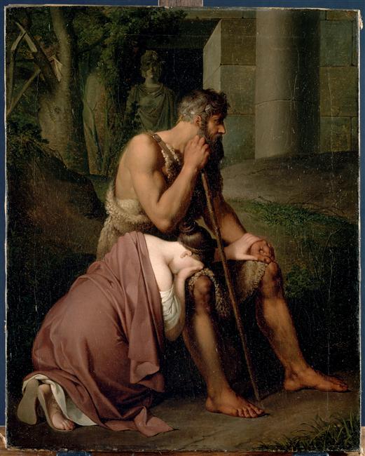 Edipo e Antigona-Peter Krafft Johann-1809