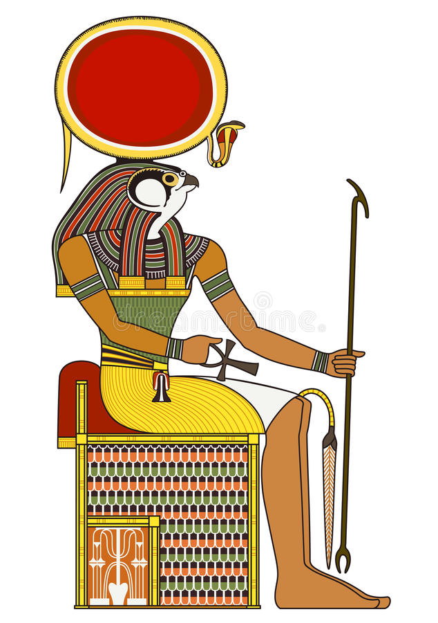 horus-figura-isolada-do-deus-de-egito-antigo-52562411